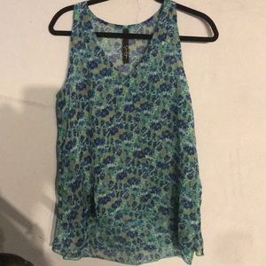 Floral tank top